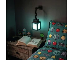 Bez Marki NOCNA LAMPKA LED RGB USB 5V DEKORACJA LATARNIA PIXEL 16 KOLORÓW STYL PIKSEL