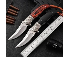Bez Marki NÓŻ sulankstomas TAKTYCZNY SURVIVAL MYŚLIWSKI DO CIĘCIA OSTRY FINKA CAMPING