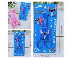 Bez Marki NOŻYCZKI DO SZKOŁY LILO&amp;STITCH NOŻYCZKI SZKOLNE DLA DZIECI Angel rožinė