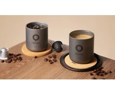 Gertuvė OutIn Titanium Cup 220 ml sidabrinė