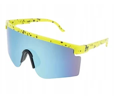 Bez Marki Ox Optics Zone akiniai nuo saulės, lime/juodi, Uv400