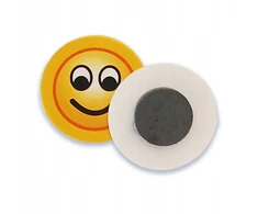 Bez Marki OZDOBNE MAGNESY NA LODÓWKE MAGNES EMOTKA DO TABLICY MAGNETYCZNEJ UŚMIECH 10