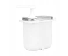 Bez Marki Padažo dozavimo pompa, prieskonių pompa, 2 l, indas su pompa, padažai, 2L balti