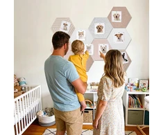 Bez Marki PANEL FILCOWY TABLICA FILCOWA KORKOWA NA ŚCIANĘ 30 X 26 X 0.9 CM 10SZT