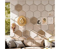 Bez Marki PANEL FILCOWY TABLICA FILCOWA KORKOWA NA ŚCIANĘ 30 X 26 X 0.9 CM 10SZT