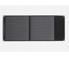 Bez Marki Panel solarny-kroviklis 50W ETFE 2 porty USB+DC składany monokrystaliczny!
