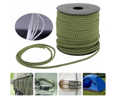 Bez Marki PARACORD 50M 4MM TARP palapinės virvė