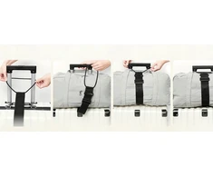 Bez Marki PASY DO WALIZEK PAS ZABEZPIECZAJĄCY WALIZKI SPINAJĄCY BAGAZ 4SZT 26-40CM