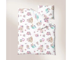 Bez Marki Patalynė DZIECIĘCA BAWEŁNA 100x140 + 50x60 100% BAWEŁNA certyfikat 2-el. do