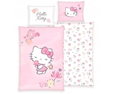 Bez Marki Patalynė dziecięca Hello Kitty Kotka SANRIO Kot Bawełniana poszewka 140x200