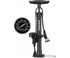 Bez Marki Pėdinė dviračio pompa su manometru, 42cm