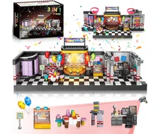 Bez Marki Penkios naktys Fredžio scenoje FNAF blokuoja sceną. Veiksmo paveikslas