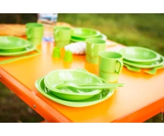 Bez Marki Pikniko rinkinys 4 asmenims - CAO CAMPING - Žalias - Rankų darbo