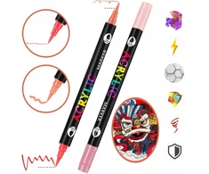 Bez Marki Pisaki akrylowe 36 vnt 72 dwustronne wodoodporne do DIY