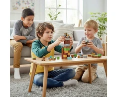 Bez Marki PIXEL Magnetiniai statybiniai blokeliai Statybiniai kubeliai Vaikams 220 vnt