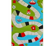 Bez Marki PLANSZA DO GRY - Turkio dywan dziecięcy SOFT PLAY 100x150 cm. IVI Carpet