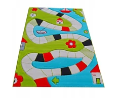 Bez Marki PLANSZA DO GRY - Turkio dywan dziecięcy SOFT PLAY 100x150 cm. IVI Carpet