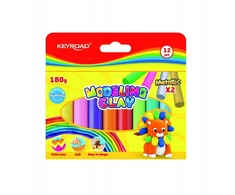 Bez Marki Plastelino rinkinys vaikams, 12 spalvų po 15g