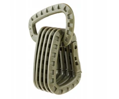 Bez Marki Plastikinis karabinas khaki spalvos, tvirtas, universalus