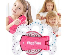 Bez Marki PLAUKŲ RINKINYS 180 MINI CRYSTALS SAFE BROWNING