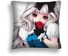 Bez Marki PODUSZKA ANIME 11 DZIEWCZYNKA Z CZERWONYM JABŁKIEM