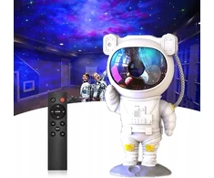 Bez Marki Projektorius GWIAZD ASTRONAUTA LAMPKA LED NOCNA RZUTNIK DLA DZIECI Z PILOTEM