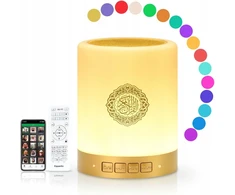 Bez Marki PRZENOŚNA BEZPRZEWODOWA BLUETOOTH LAMPKA Z GŁOŚNIKIEM SMARTTOUCH KOLOROWA
