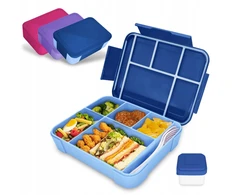Bez Marki Pudełko na lunch vaikams IJIAMY su przegródkami Śniadaniówka 1300 ml