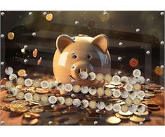Bez Marki Puiki „Piggy Bank“ dovana už 5 PLN automatinio laimės ir pinigų išėmimo modelius