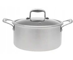 Bez Marki Puodas su nelimpančiu paviršiumi "medaus korys", 24cm, 5l