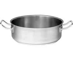 Bez Marki Puodas ze stali nierdzewnej Ilios 24 cm, niski