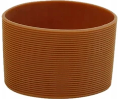 Bez Marki Puodelio, buteliuko dangtelis, 9 cm, 10 vnt. Rudas SILIKONAS
