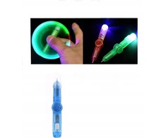 Bez Marki Rašiklis Fidget Spinner su Led ir Pop It funkcija
