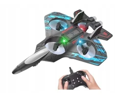 Bez Marki RC AIRPLANE FOAM JET RC nuotolinio valdymo pultas Dronas LED 360° ROTATION