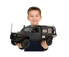 Bez Marki RC AUTOMOBILIS TOYOTA LAND CRUISER LC79 OFF-ROAD 4x4 Juodas RC CAR
