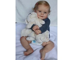 Bez Marki Reborn Baby Silicone Cokela 60cm audinio korpusas