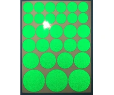 Bez Marki REFLECTIVE lipdukai atspindintys WHEELS vežimėlio ratai