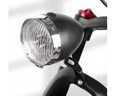 Bez Marki RETRO LED DVIRAČIO PRIEKINIS LEMPAS, Juodas, 3 DIODAI