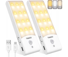 Bez Marki Rinkinys 2 x Naktinė lempa su CZUJNIKIEM RUCHU SENSOR LIGHT TNMOO SNL-001