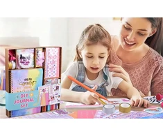 Bez Marki Rinkinys KREATYWNY ZESZYT PAMIĘTNIK DLA DZIEWCZYNEK NAKLEJKI SCRAPBOOKING DIY