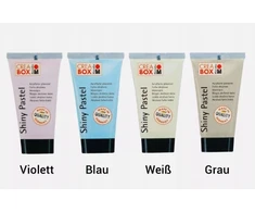 Bez Marki Rinkinys pastelinių perlinių akrilo dažų, 4x75 ml