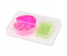 Bez Marki Rinkinys slime Rinkinys 3-częściowy putty + piasek magiczny róż+geltona