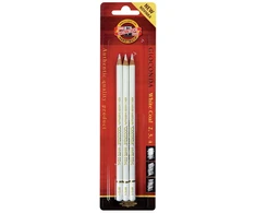 Bez Marki Rinkinys WĘGLE w drewnie balta 3 sztuki Gioconda Koh-I-Noor MOCNY PIGMENT