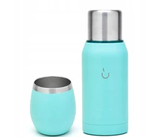 Bez Marki Rinkinys Yerba Mate: Termosas 750ml, Kubilas, Bombilla