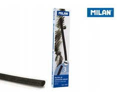 Bez Marki RYSUNKOWY Węgiel PROFESJONALNY do RYSOWANIA Rinkinys 6-8mm 3 sztuki - Milan