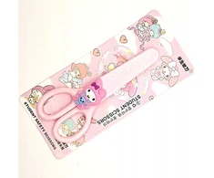 Bez Marki Sanrio My Melody Kuromi vaikiškos žirklės su dangteliu