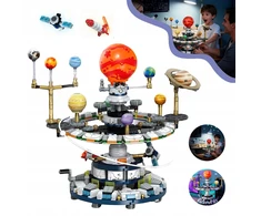 Bez Marki SAULĖS SISTEMOS BLOKAI, KONSTATUOTI MINI PLANETARIO SAULES MODELYJE