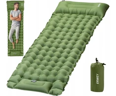 Bez Marki Savipūtis stovyklavimo čiužinys 200x70cm, ergonomiškas, žalias