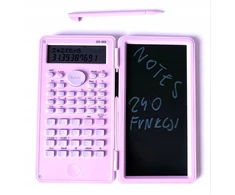 Bez Marki „Scientific Calculator 240“ veikia su 6 colių violetinės spalvos nešiojamuoju kompiuteriu
