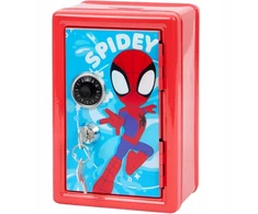 Bez Marki Sejf zamek szyfrowy Kasetka na pieniądze metalo sp. 12 x 10 x 18 cm Spidey